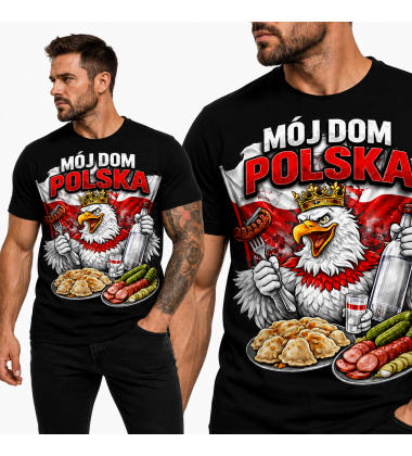 KOSZULKA PATRIOTYCZNI Mój Dom Polska